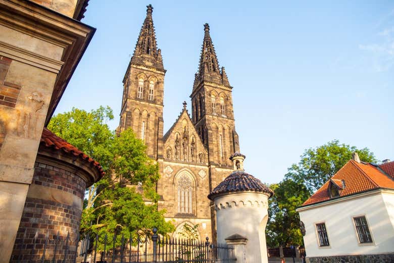 St. Peter and Paul's Basilica at Vyšehrad Castle
