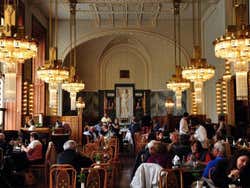 The Municipal House Café in Prague