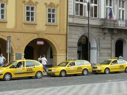 Prague taxis