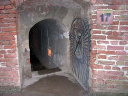 Terezín, entrance to tunnel 17