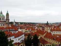 Vrtba Garden, views of Prague